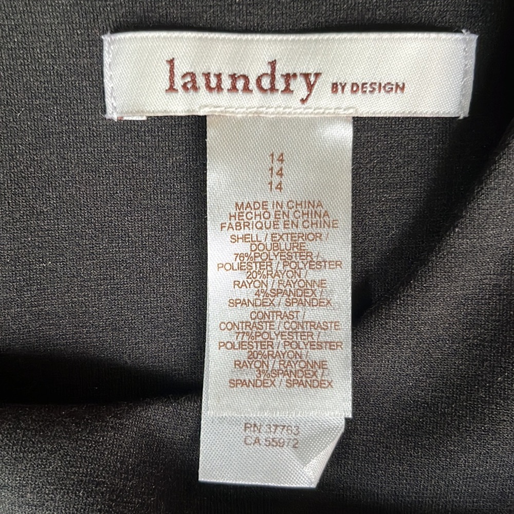 New laundry black and white dress - Picture 2 of 3
